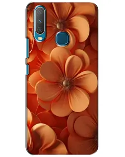 Чехол для Vivo Y15 с картинкой «Оранжевый макро цветок» Чехол для Vivo Y15 с картинкой «Оранжевый макро цветок»