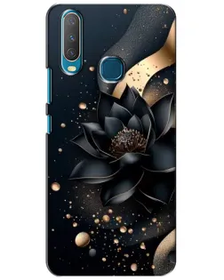 Чехол для Vivo Y15 с картинкой «Черный лотос» Чехол для Vivo Y15 с картинкой «Черный лотос»