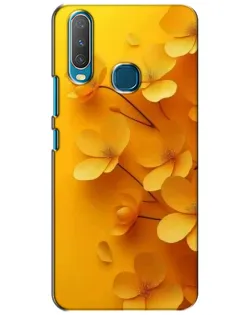 Чехол для Vivo Y15 с картинкой «Золотые лепестки» Чехол для Vivo Y15 с картинкой «Золотые лепестки»