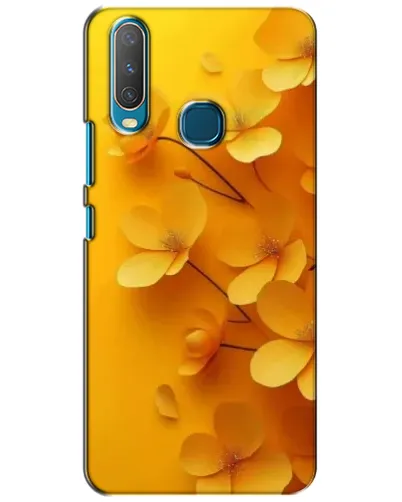 Чехол для Vivo Y15 с картинкой «Золотые лепестки» Чехол для Vivo Y15 с картинкой «Золотые лепестки»