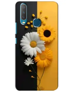 Чехол для Vivo Y15 с картинкой «Подсолнух и ромашка» Чехол для Vivo Y15 с картинкой «Подсолнух и ромашка»