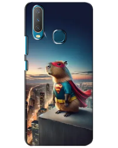 Чехол для Vivo Y15 с картинкой «Капи-мен супергерой» Чехол для Vivo Y15 с картинкой «Капи-мен супергерой»