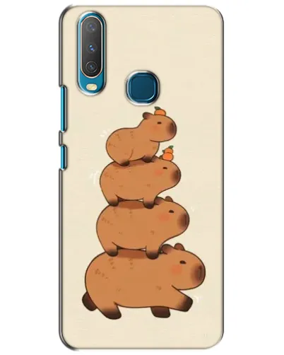 Чехол для Vivo Y15 с картинкой «Башня из капибар» Чехол для Vivo Y15 с картинкой «Башня из капибар»