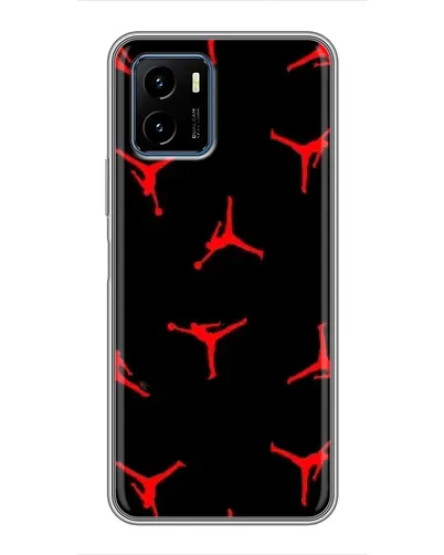 Чехол для Vivo Y15s с картинкой «Jordan Red Pattern» Чехол для Vivo Y15s с картинкой «Jordan Red Pattern»
