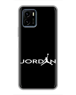 Чехол для Vivo Y15s с картинкой «Jordan White Logo» Чехол для Vivo Y15s с картинкой «Jordan White Logo»