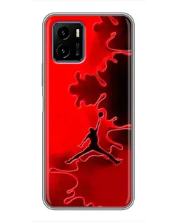 Чехол для Vivo Y15s с картинкой «Jordan Red Smoke» Чехол для Vivo Y15s с картинкой «Jordan Red Smoke»