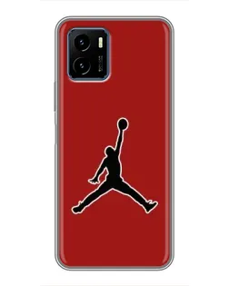 Чехол для Vivo Y15s с картинкой «Jordan Red Back» Чехол для Vivo Y15s с картинкой «Jordan Red Back»