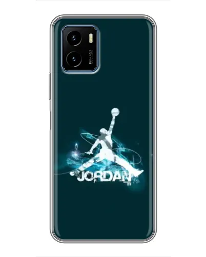 Чехол для Vivo Y15s с картинкой «Jordan Blue Fire» Чехол для Vivo Y15s с картинкой «Jordan Blue Fire»