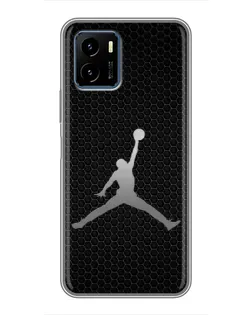 Чехол для Vivo Y15s с картинкой «Jordan Dark Carbon» Чехол для Vivo Y15s с картинкой «Jordan Dark Carbon»
