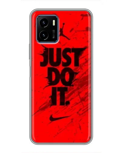 Чехол для Vivo Y15s с картинкой «Nike Just Do It» Чехол для Vivo Y15s с картинкой «Nike Just Do It»