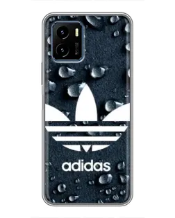 Чехол для Vivo Y15s с картинкой «Adidas Trefoil Blue» Чехол для Vivo Y15s с картинкой «Adidas Trefoil Blue»