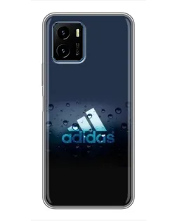 Чехол для Vivo Y15s с картинкой «Adidas Water Drops» Чехол для Vivo Y15s с картинкой «Adidas Water Drops»