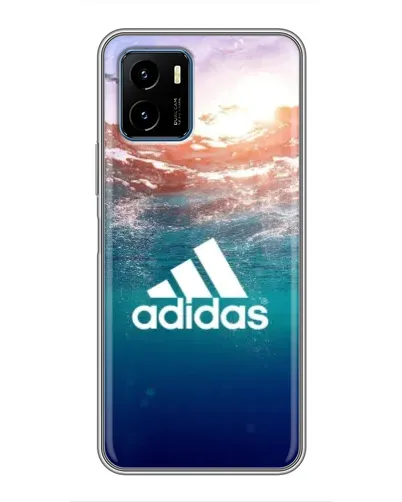 Чехол для Vivo Y15s с картинкой «Океанская глубина адидас» Чехол для Vivo Y15s с картинкой «Океанская глубина адидас»