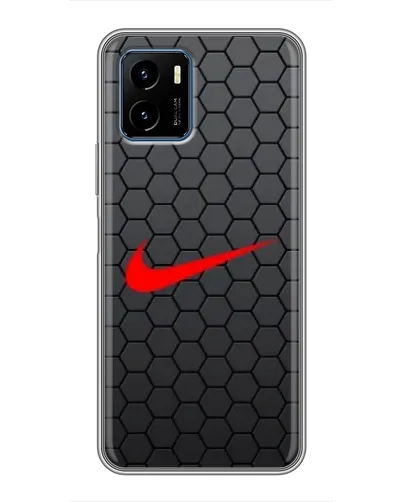 Чехол для Vivo Y15s с картинкой «Nike — карбоновая сетка» Чехол для Vivo Y15s с картинкой «Nike — карбоновая сетка»