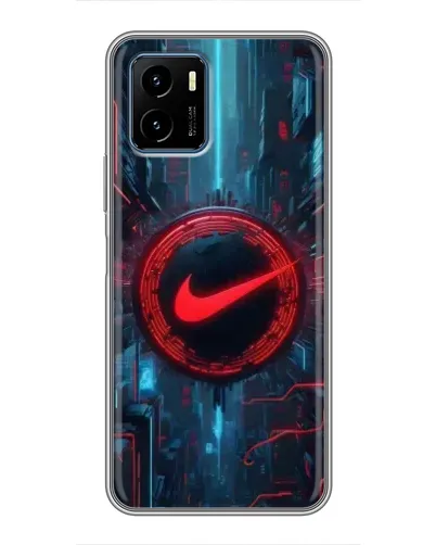 Чехол для Vivo Y15s с картинкой «Техногенный стиль Nike» Чехол для Vivo Y15s с картинкой «Техногенный стиль Nike»