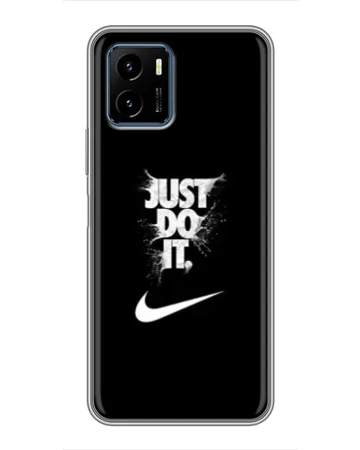 Чехол для Vivo Y15s с картинкой «Текстовый принт Nike» Чехол для Vivo Y15s с картинкой «Текстовый принт Nike»