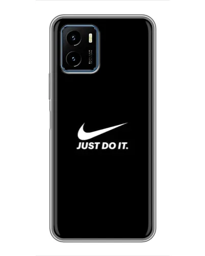 Чехол для Vivo Y15s с картинкой «Минимализм от Nike» Чехол для Vivo Y15s с картинкой «Минимализм от Nike»