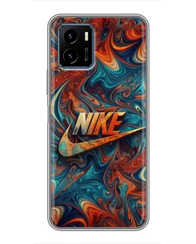 Чехол для Vivo Y15s с картинкой «Nike в абстракции» Чехол для Vivo Y15s с картинкой «Nike в абстракции»