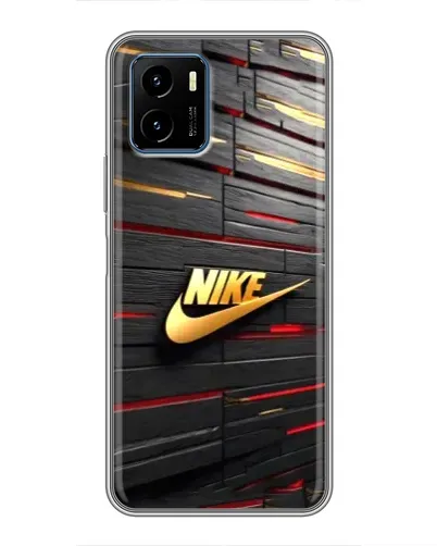 Чехол для Vivo Y15s с картинкой «Золотой Nike на металле» Чехол для Vivo Y15s с картинкой «Золотой Nike на металле»