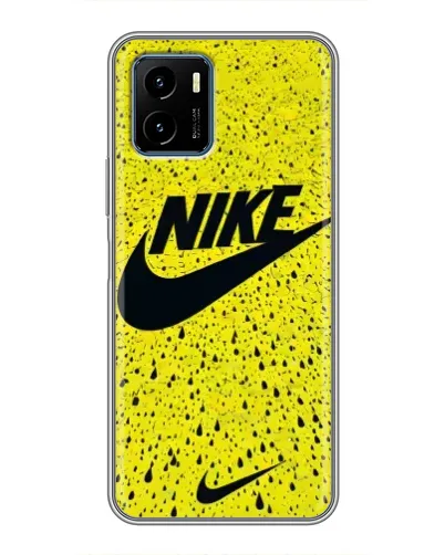 Чехол для Vivo Y15s с картинкой «Желтый текстурный Nike» Чехол для Vivo Y15s с картинкой «Желтый текстурный Nike»