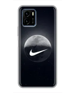 Чехол для Vivo Y15s с картинкой «Nike в стиле граффити»