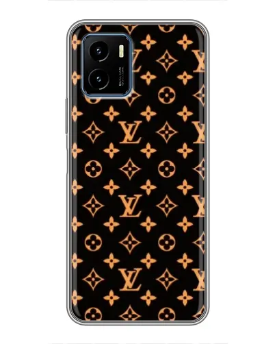 Чехол для Vivo Y15s с картинкой «Золотая монограмма LV» Чехол для Vivo Y15s с картинкой «Золотая монограмма LV»