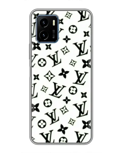 Чехол для Vivo Y15s с картинкой «Монохромный хаос LV» Чехол для Vivo Y15s с картинкой «Монохромный хаос LV»