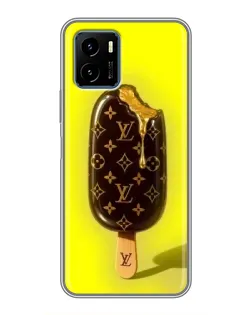 Чехол для Vivo Y15s с картинкой «Мороженое от LV»