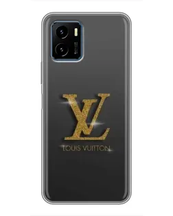 Чехол для Vivo Y15s с картинкой «Градиент Louis Vuitton»