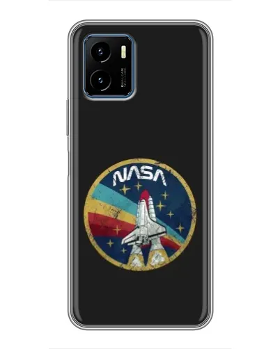 Чехол для Vivo Y15s с картинкой «NASA — эмблема миссии»