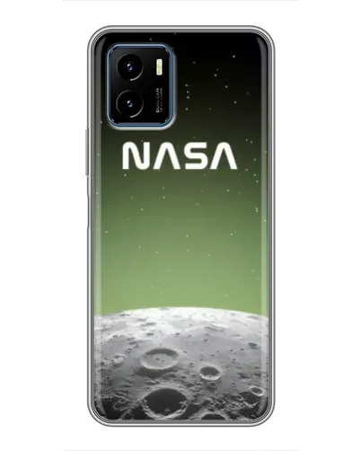 Чехол для Vivo Y15s с картинкой «NASA — лунный градиент»