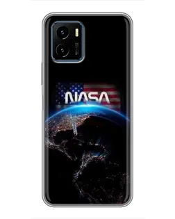 Чехол для Vivo Y15s с картинкой «Земля из космоса NASA» Чехол для Vivo Y15s с картинкой «Земля из космоса NASA»