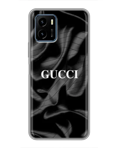 Чехол для Vivo Y15s с картинкой «Gucci — шелковые волны»