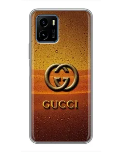 Чехол для Vivo Y15s с картинкой «Gucci — солнечный градиент»