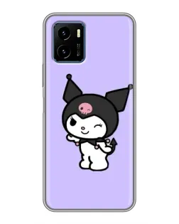 Чехол для Vivo Y15s с картинкой «Классическая Kuromi»