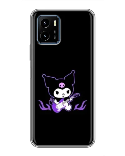 Чехол для Vivo Y15s с картинкой «Электрическая Kuromi» Чехол для Vivo Y15s с картинкой «Электрическая Kuromi»