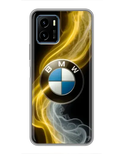 Чехол для Vivo Y15s с картинкой «Золотистый дым BMW» Чехол для Vivo Y15s с картинкой «Золотистый дым BMW»