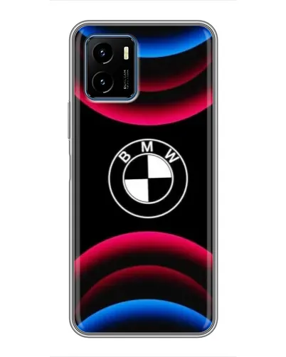 Чехол для Vivo Y15s с картинкой «Логотип BMW и неоновые дуги» Чехол для Vivo Y15s с картинкой «Логотип BMW и неоновые дуги»