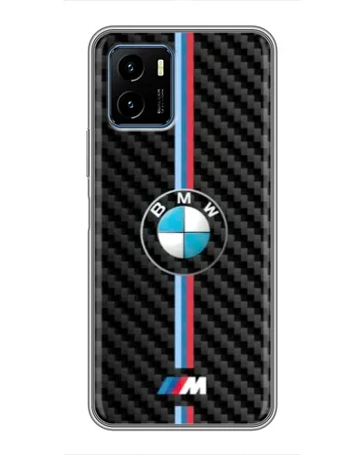 Чехол для Vivo Y15s с картинкой «Эмблема BMW и карбон» Чехол для Vivo Y15s с картинкой «Эмблема BMW и карбон»
