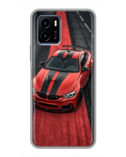 Чехол для Vivo Y15s с картинкой «BMW на красной дорожке» Чехол для Vivo Y15s с картинкой «BMW на красной дорожке»