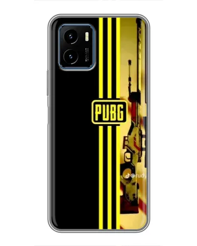 Чехол для Vivo Y15s с картинкой «PUBG — камуфляжный шлем»
