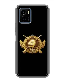 Чехол для Vivo Y15s с картинкой «PUBG — оранжевый градиент» Чехол для Vivo Y15s с картинкой «PUBG — оранжевый градиент»