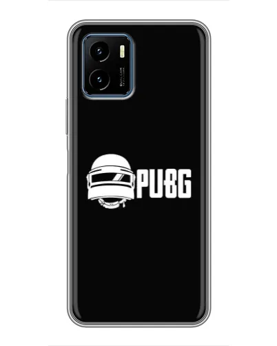 Чехол для Vivo Y15s с картинкой «PUBG — классический лого»