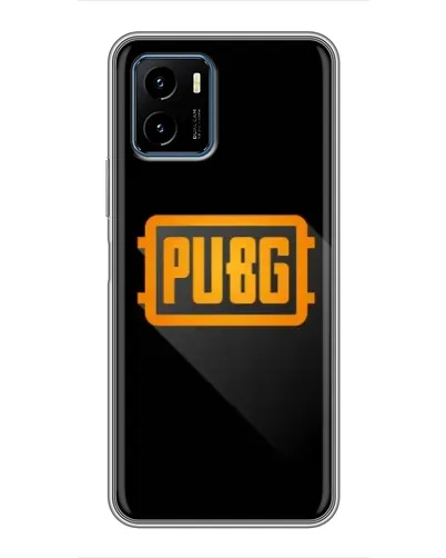 Чехол для Vivo Y15s с картинкой «PUBG — рамка лого»