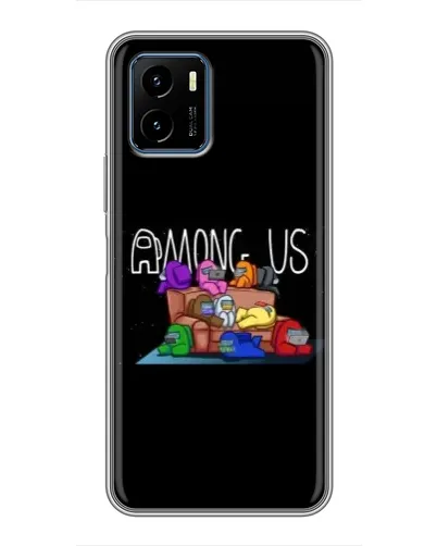 Чехол для Vivo Y15s с картинкой «Логотип Among Us» Чехол для Vivo Y15s с картинкой «Логотип Among Us»