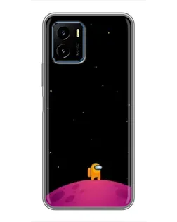 Чехол для Vivo Y15s с картинкой «Одинокий герой на планете» Чехол для Vivo Y15s с картинкой «Одинокий герой на планете»