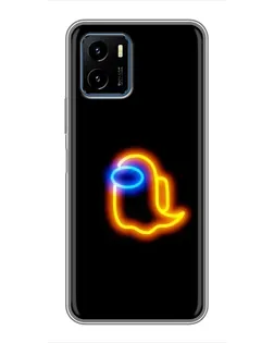 Чехол для Vivo Y15s с картинкой «Among Us неоновое сияние» Чехол для Vivo Y15s с картинкой «Among Us неоновое сияние»