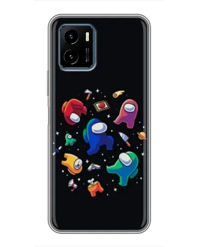 Чехол для Vivo Y15s с картинкой «Among Us космос» Чехол для Vivo Y15s с картинкой «Among Us космос»