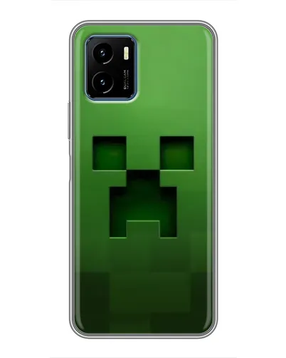 Чехол для Vivo Y15s с картинкой «Крипер микро-дизайн» Чехол для Vivo Y15s с картинкой «Крипер микро-дизайн»