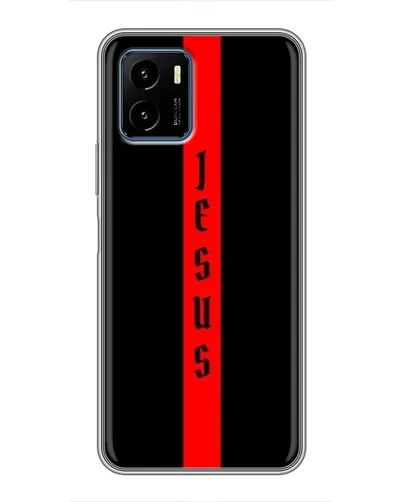 Чехол для Vivo Y15s с картинкой «Красная линия веры» Чехол для Vivo Y15s с картинкой «Красная линия веры»